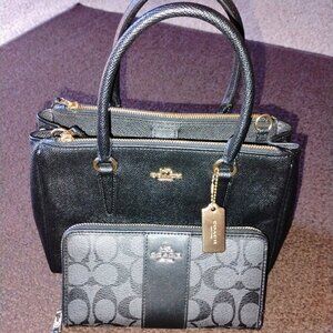 Coach bag and Coach Wallet